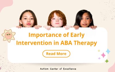 ABA Therapy for Early Interventions