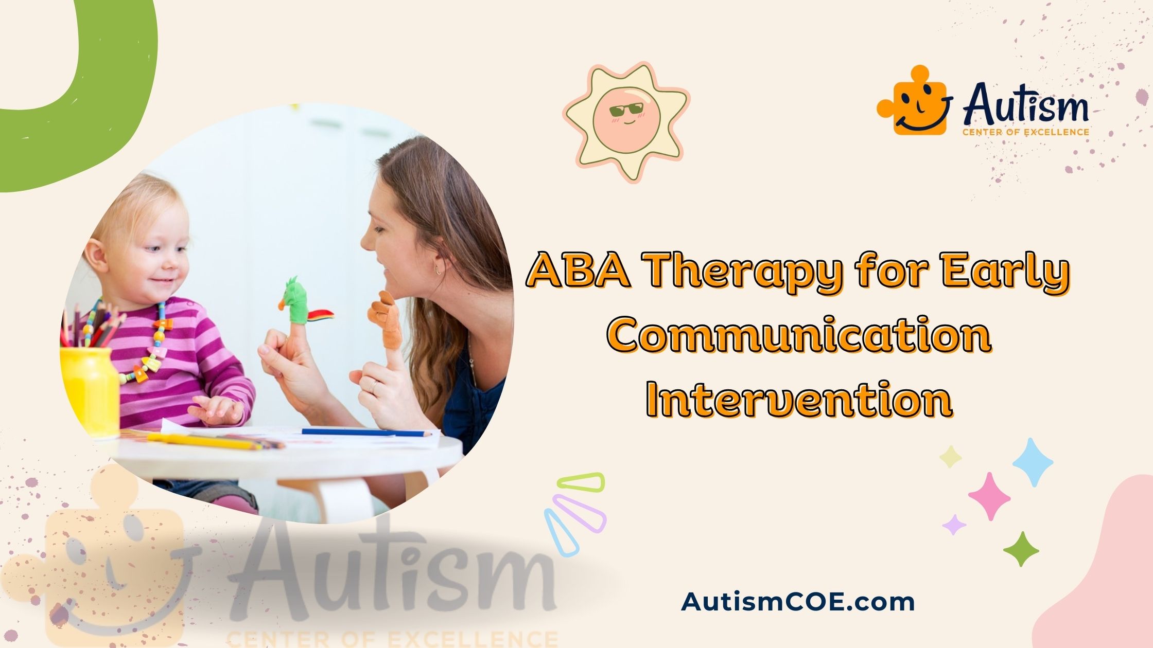 ABA Therapy for Early Communication Intervention