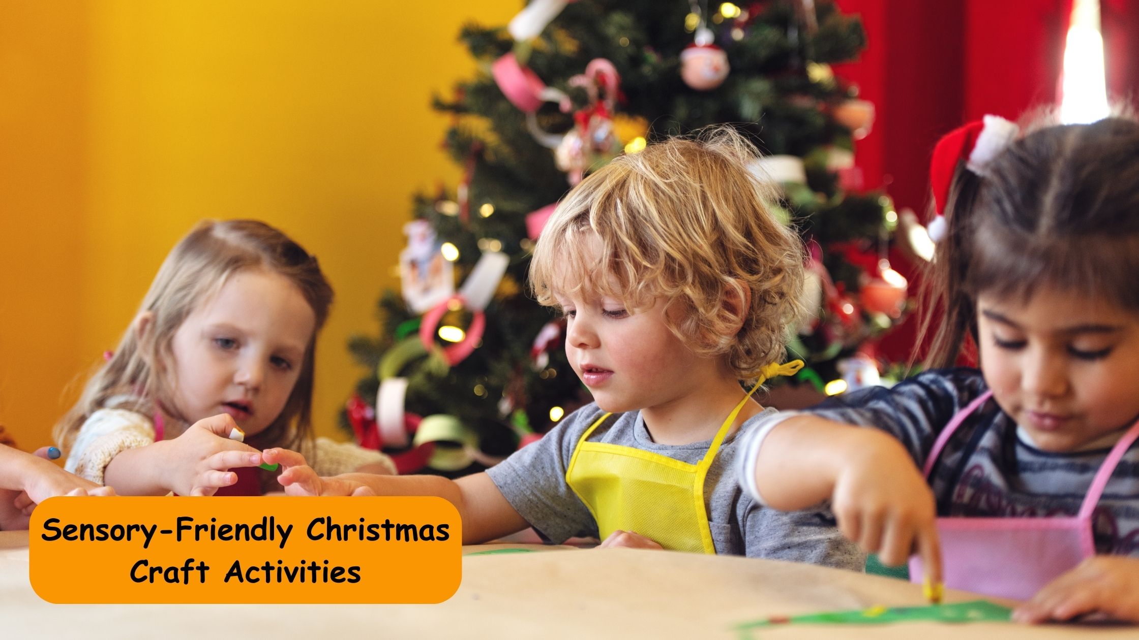 Sensory-Friendly Christmas Craft Activities