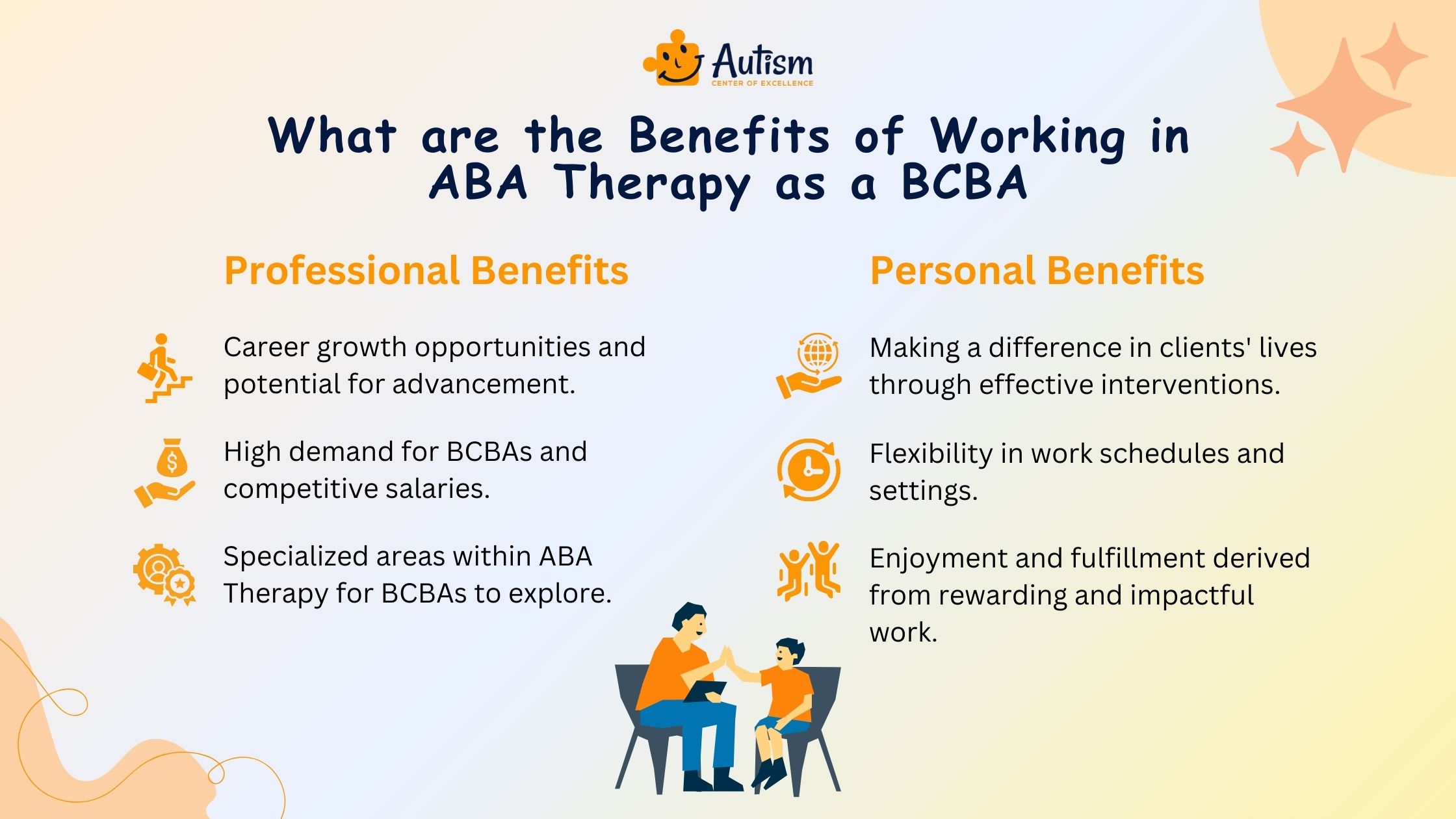 What are the Benefits of Working in ABA Therapy as a BCBA