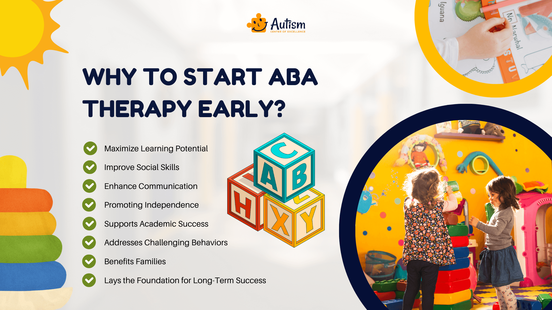 Why to Start ABA Therapy Early