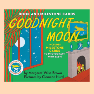 Goodnight Moon Milestone Edition Book and Milestone Cards