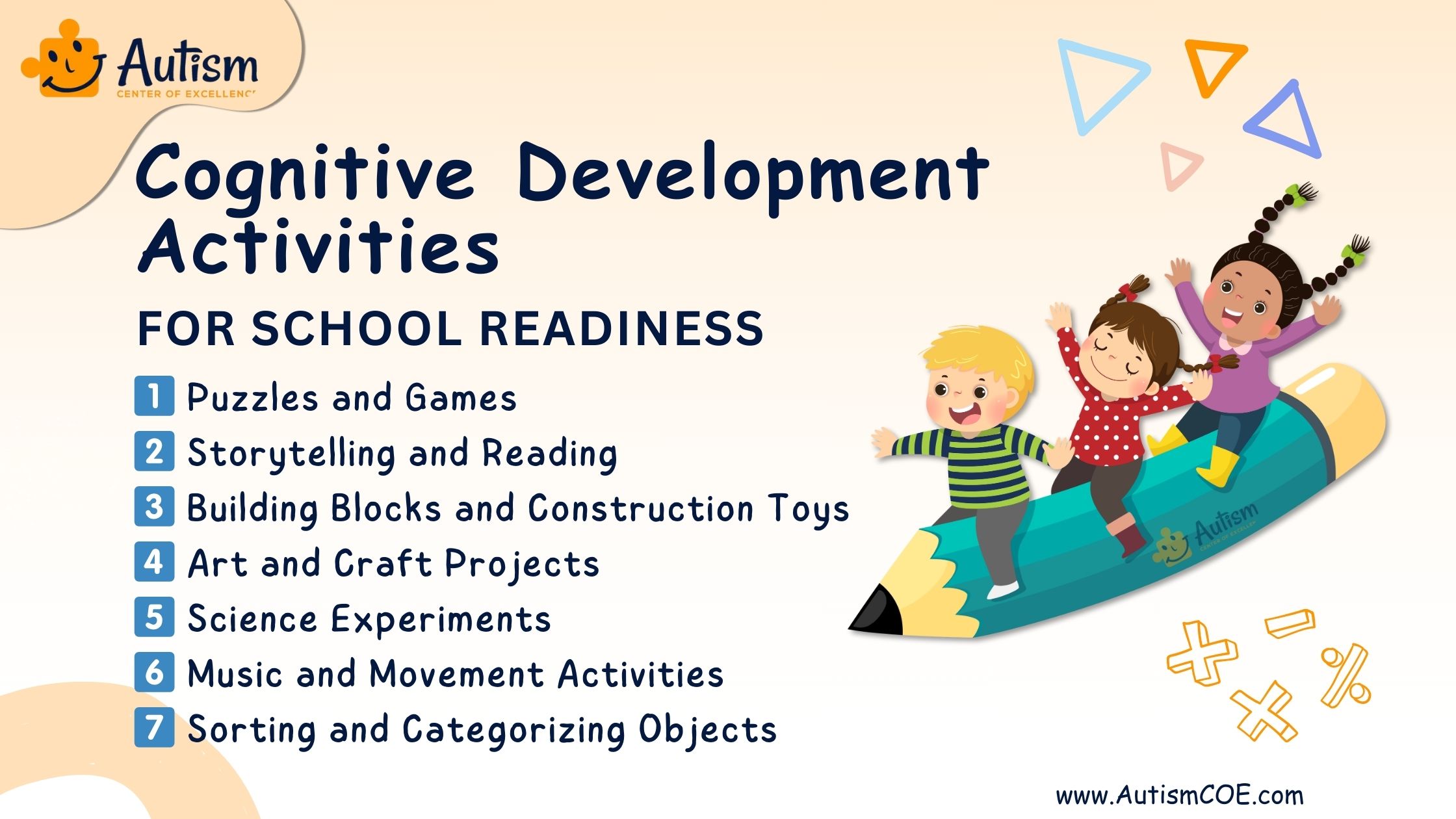 Cognitive Development Activities for School Readiness