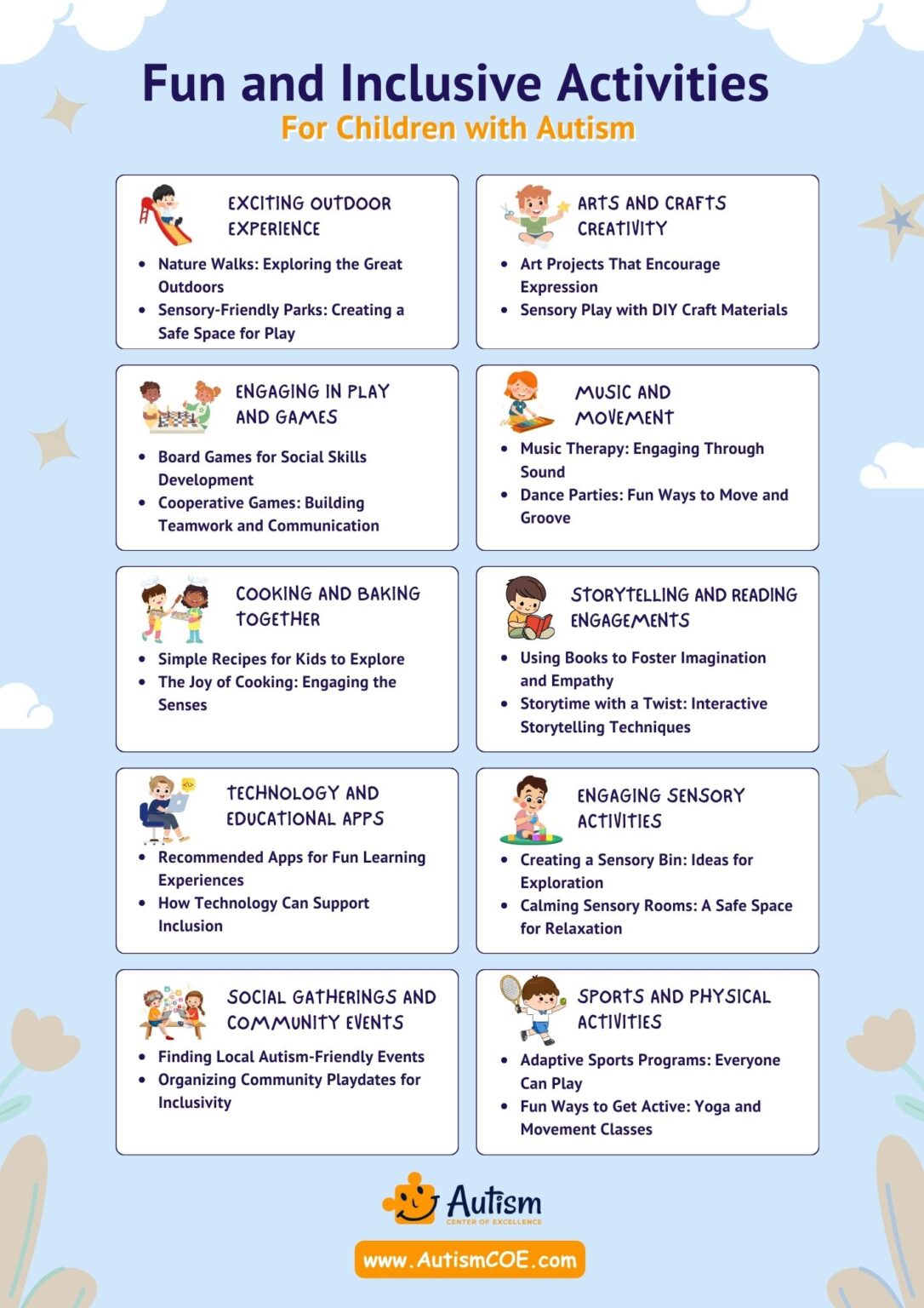 10 Effective Fun And Inclusive Activities For Children With Autism 10 Effective Fun And Inclusive Activities For Children With Autism