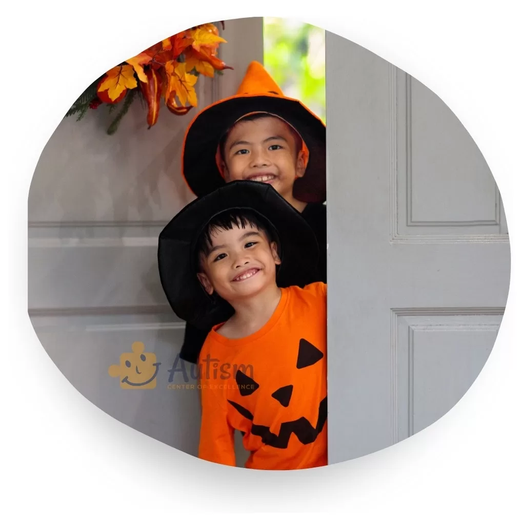 Trick or Treat at Home for autism friendly Halloween