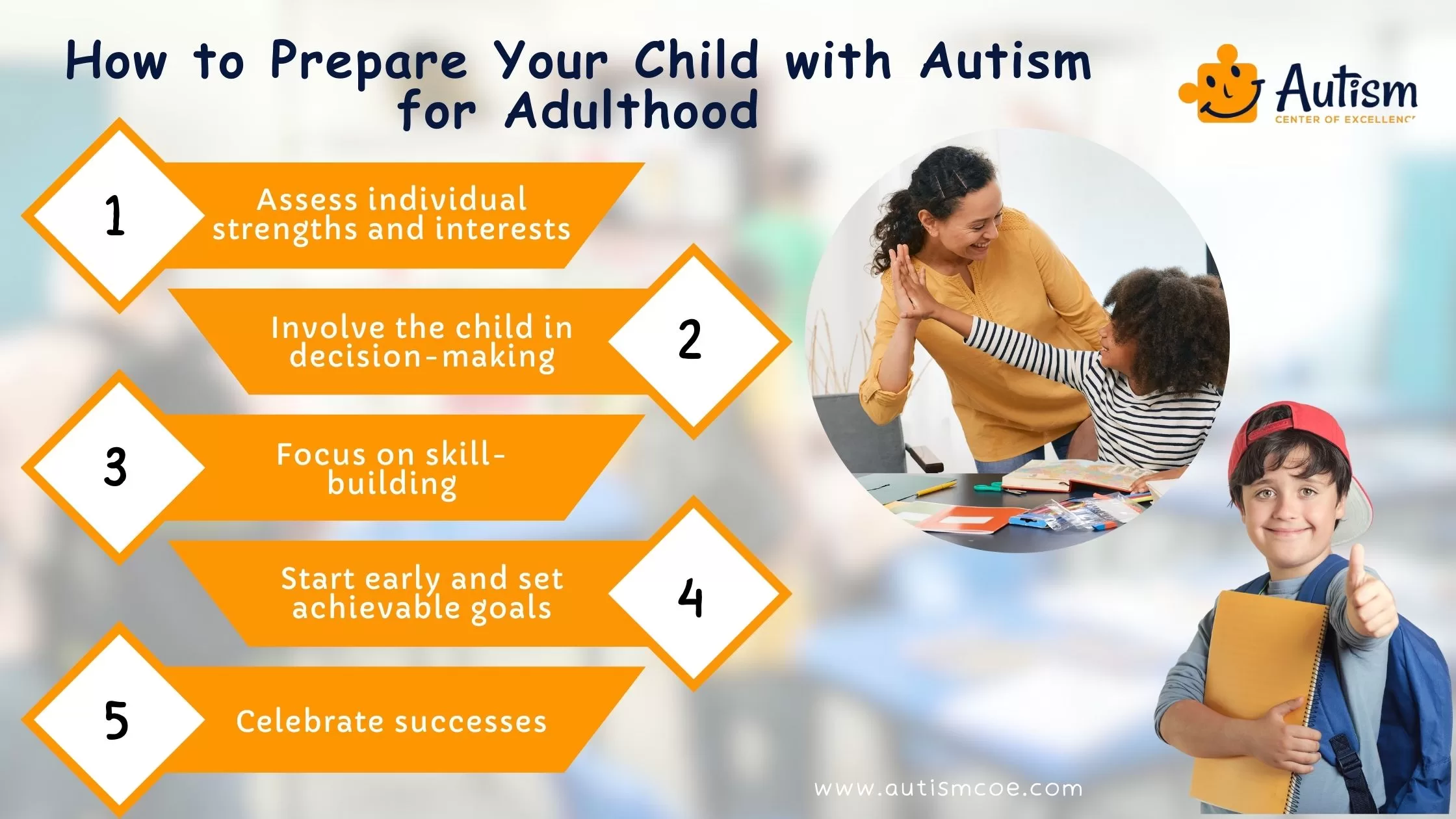 How to Prepare Your Child with Autism for Adulthood