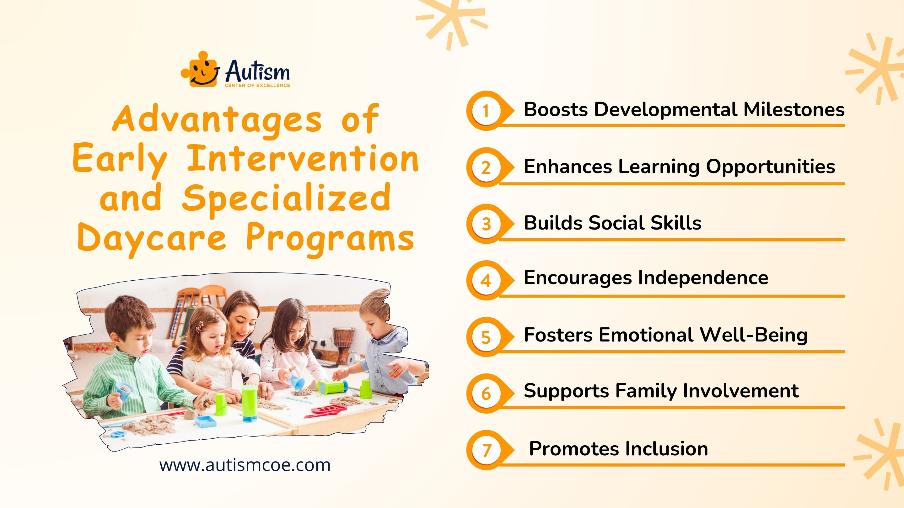 Advantages of Early Intervention and Specialized Daycare Programs