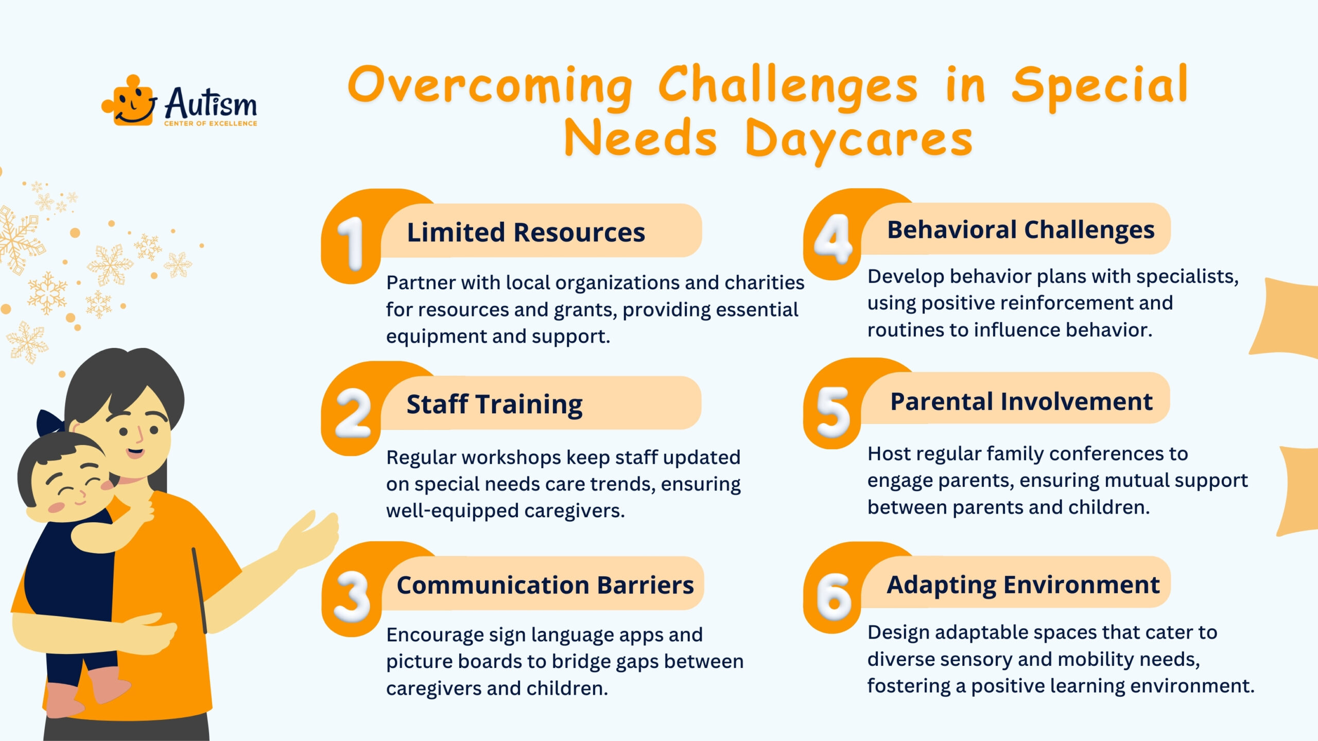 Overcoming Challenges in Special Needs Daycares - AutismCOE