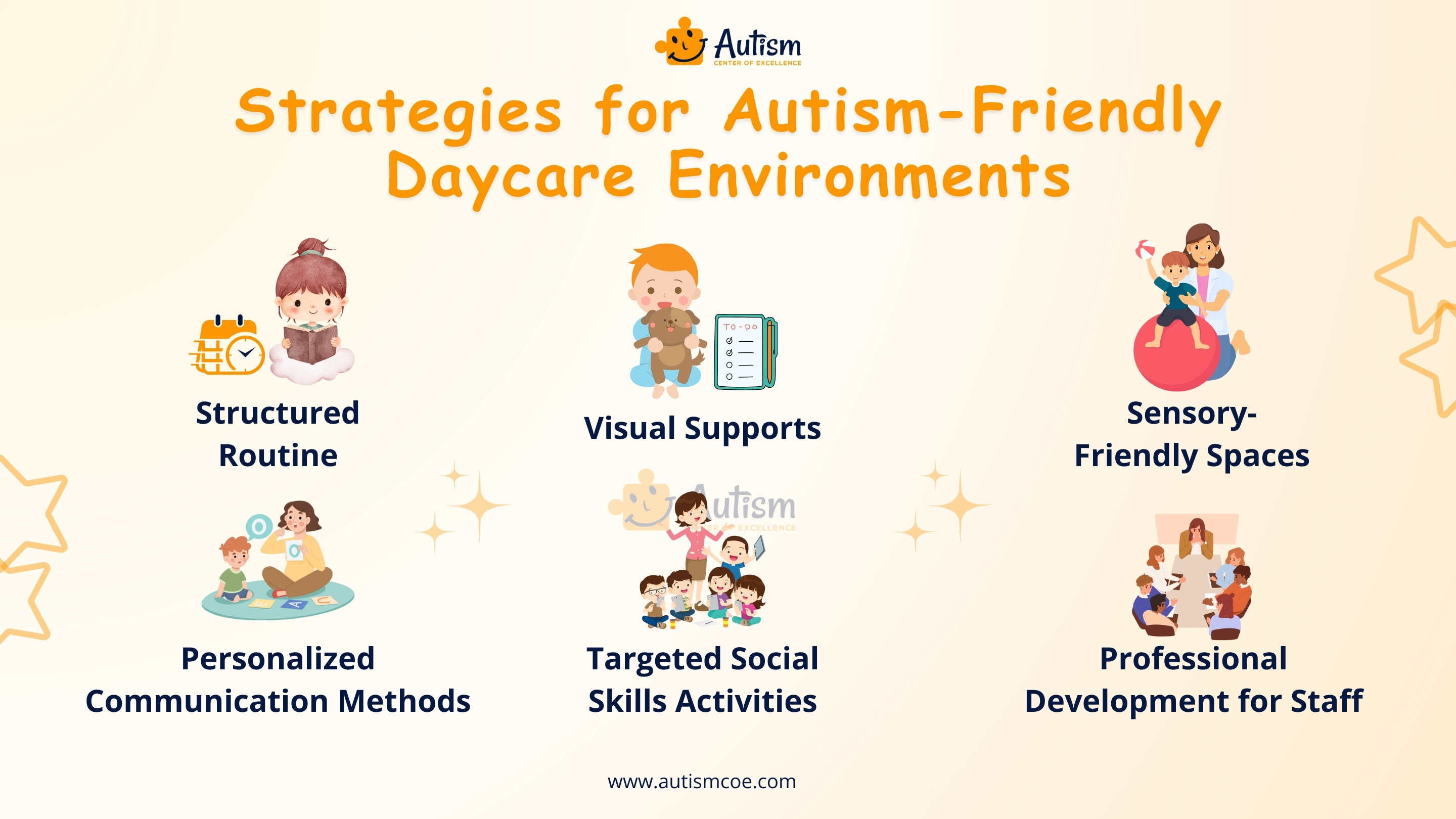 Strategies for Autism-Friendly Daycare Environments