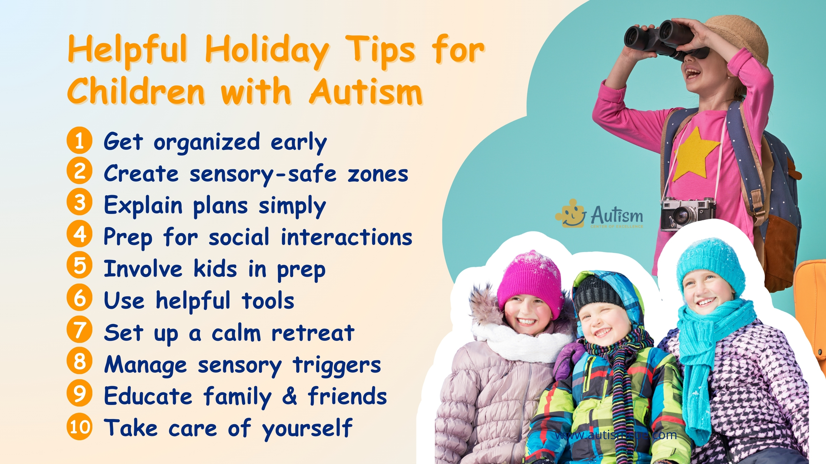 Helpful Holiday Tips for Children with Autism