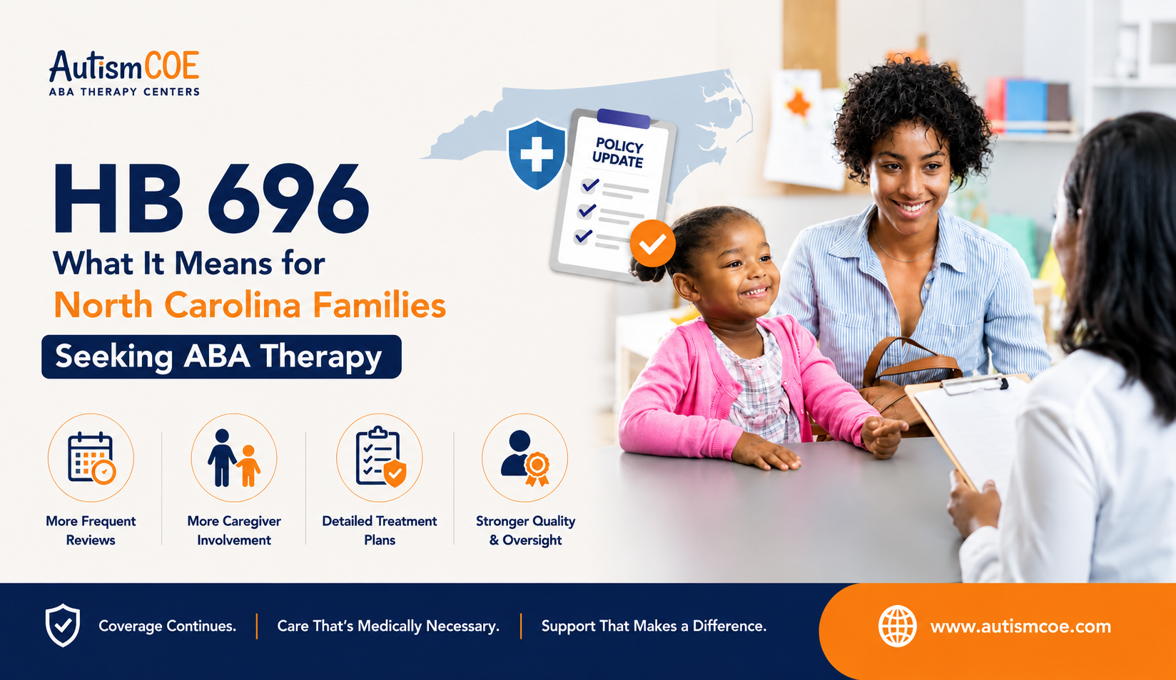 HB 696 Means for North Carolina Families Seeking ABA Therapy HB 696 Means for North Carolina Families Seeking ABA Therapy